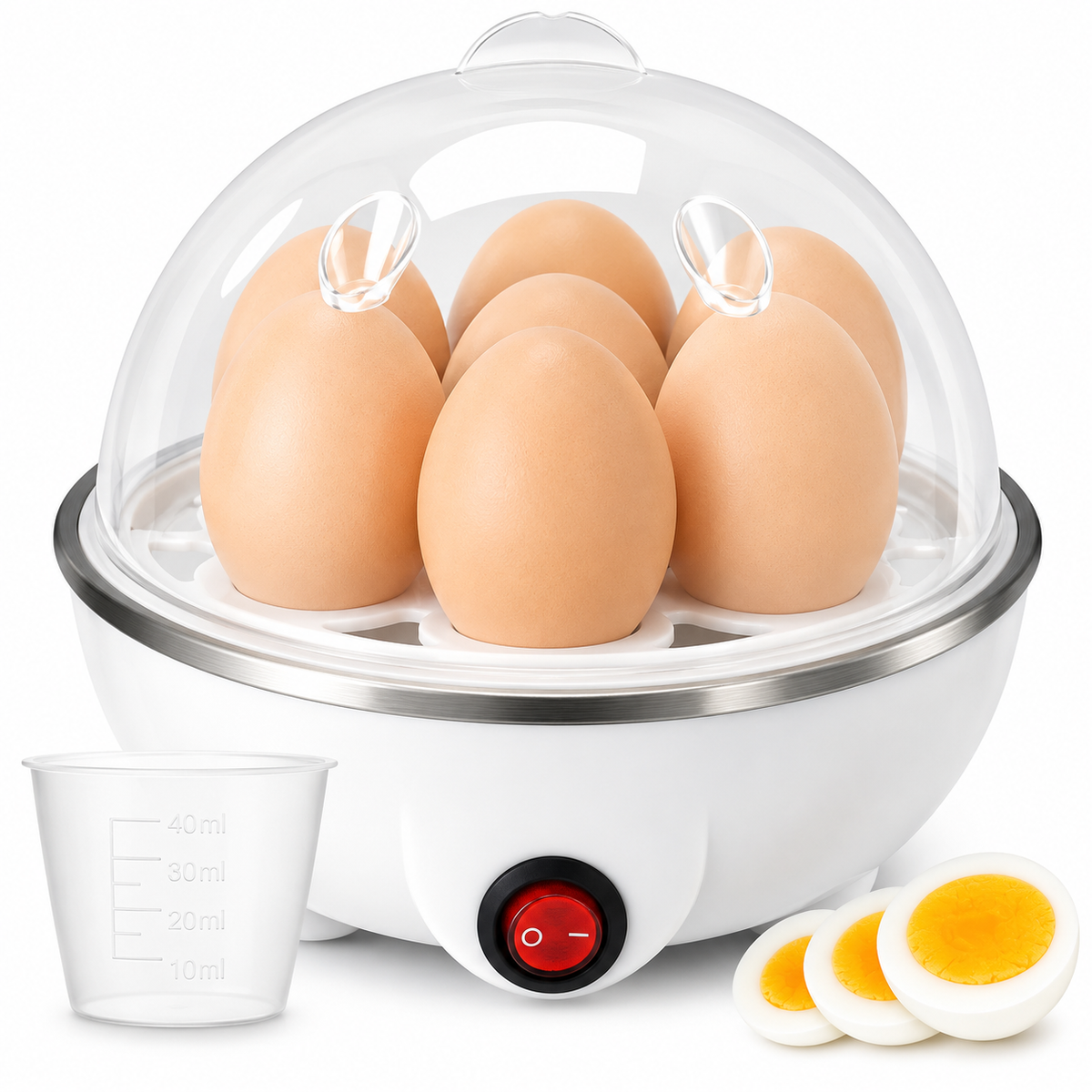 Електрическа яйцеварка „EggMaster“ с капацитет 7 яйца
