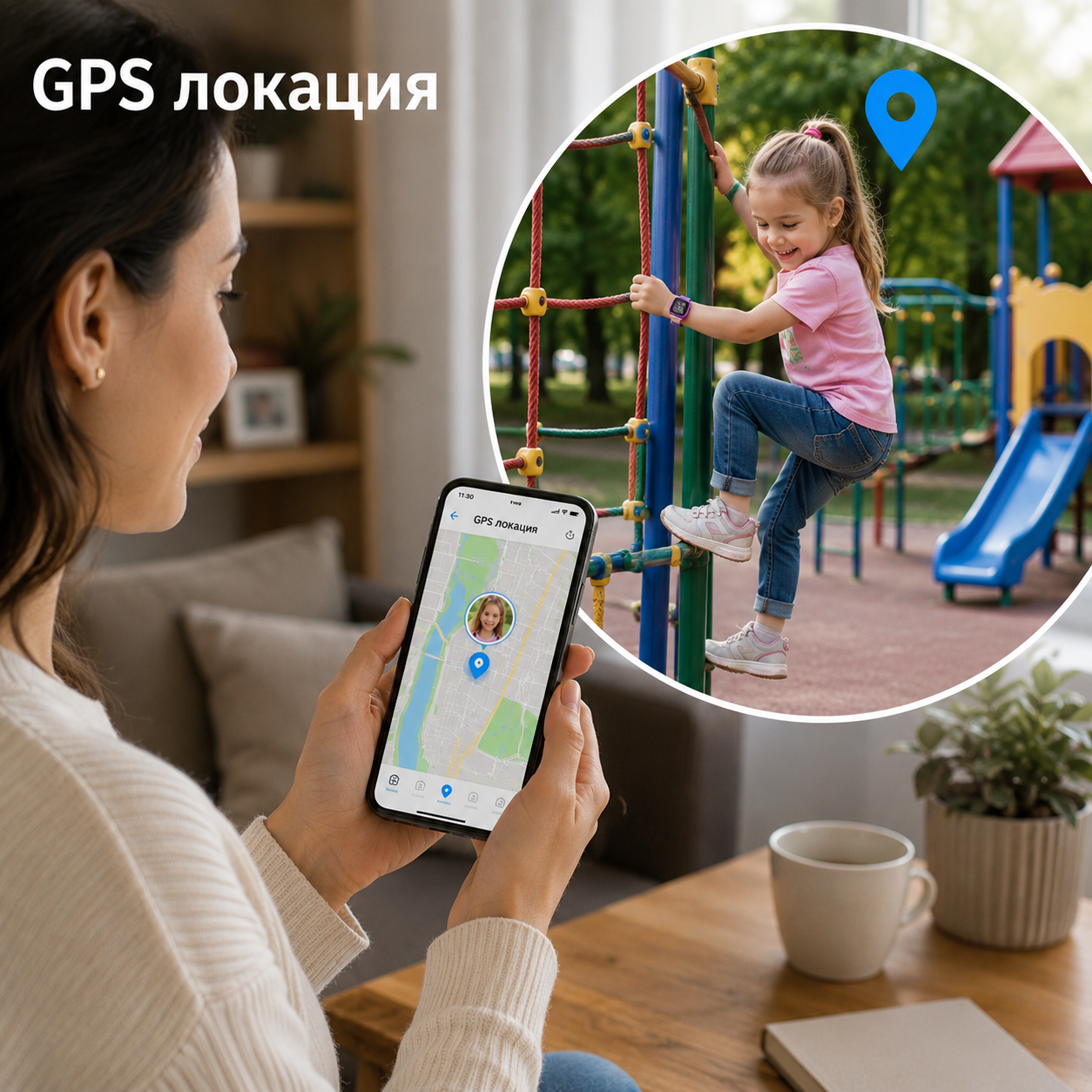 Детски смарт часовник „GoWatch Q12“ - SIM карта, SOS функция и GPS