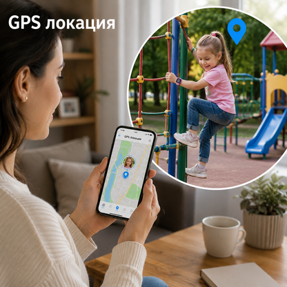 Детски смарт часовник „GoWatch Q12“ - SIM карта, SOS функция и GPS
