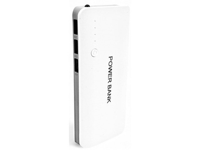 Мощна преносима батерия „Powerbank+“ 10000mAh - с 3 USB порта и фенерче