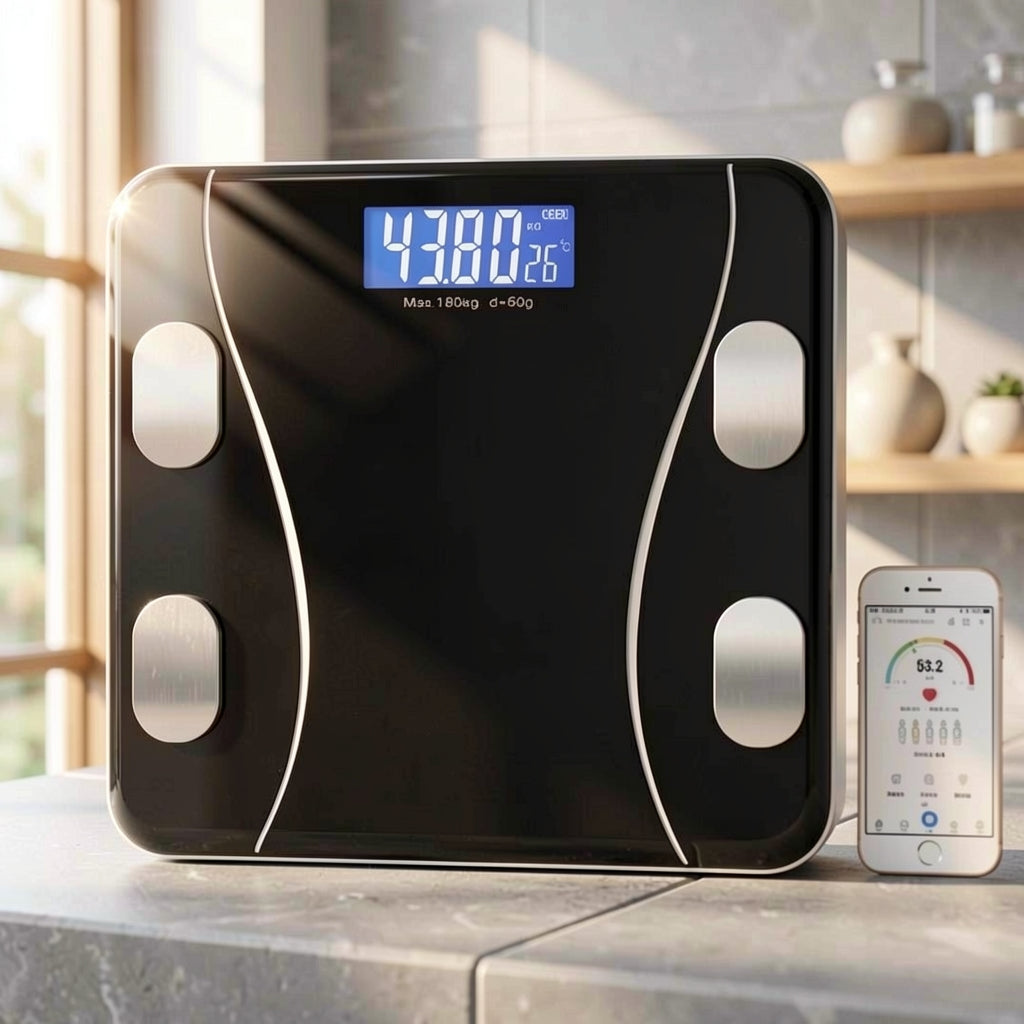 8-в-1 Прецизен Аналитичен Смарт Кантар "BodyPro Smart"