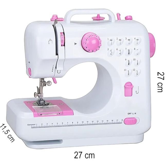 Домашна шевна машина „StitchPro“ – лесно управление и 12 шевни режима