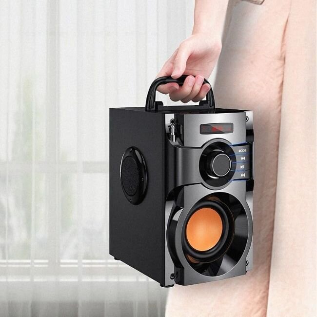 Преносима Bluetooth тонколона „SoundBox 2.1“ със субуфер и FM радио
