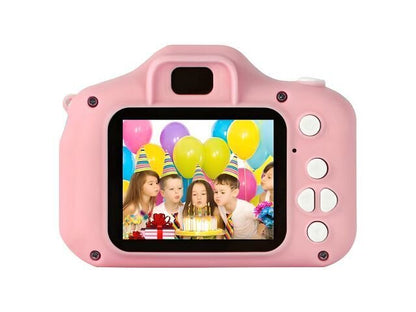 Детски фотоапарат "KidSnap FunCam Pink" – HD камера със снимки, видео и игри
