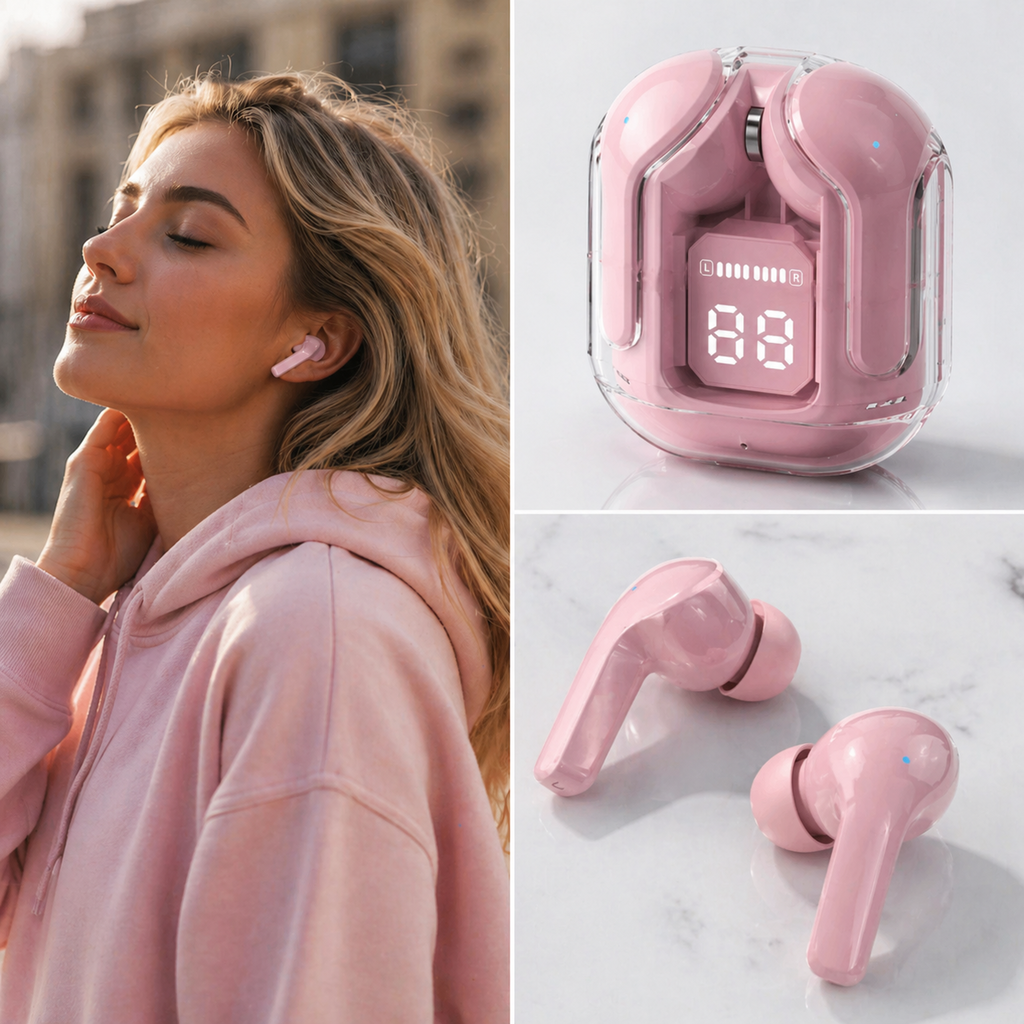 Безжични Bluetooth слушалки "SoundCore AirPods" – мощен звук и пълен комфорт без кабели