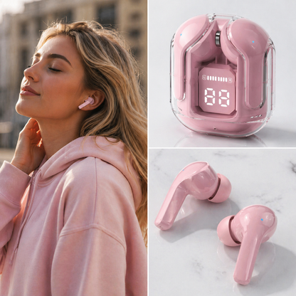 Безжични Bluetooth слушалки "SoundCore AirPods" – мощен звук и пълен комфорт без кабели