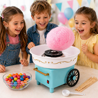 Машина за захарен памук "SweetCloud Maker" – домашно приготвяне на вкусни изкушения