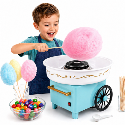 Машина за захарен памук "SweetCloud Maker" – домашно приготвяне на вкусни изкушения