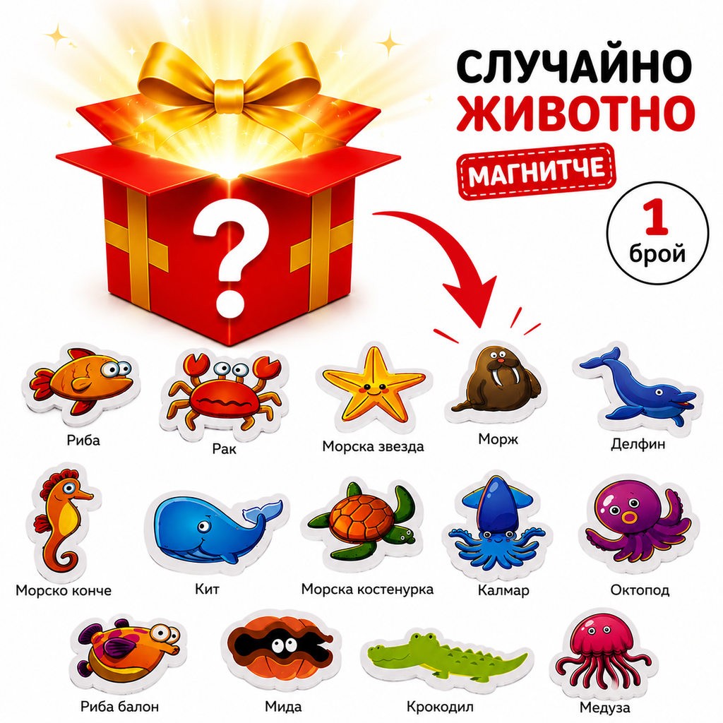 Детски сейф с пин код + ПОДАРЪК магнитче