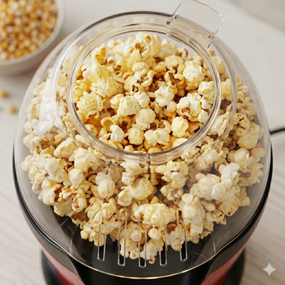 Машина за пуканки без мазнина PopUp - Здравословно и вкусно