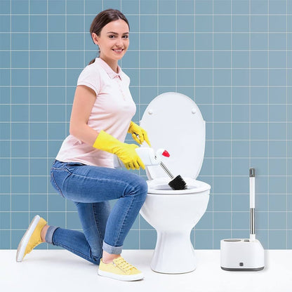 Комплект от 2 четки за тоалетна "CleanMax Duo"
