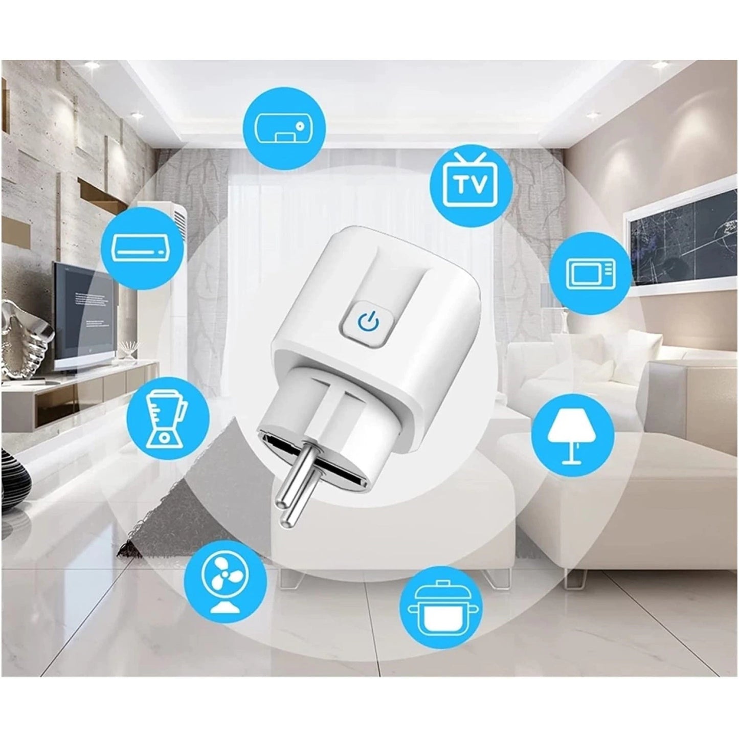 Интелигентен контакт "SmartPlug Control" – WiFi управление и контрол от всяка точка