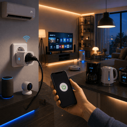 Интелигентен контакт "SmartPlug Control" – WiFi управление и контрол от всяка точка